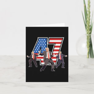 Humourous Trump Funny Victory Dance Trump Dancing Card