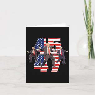Humourous Trump Funny Victory Dance Trump Dancing Card