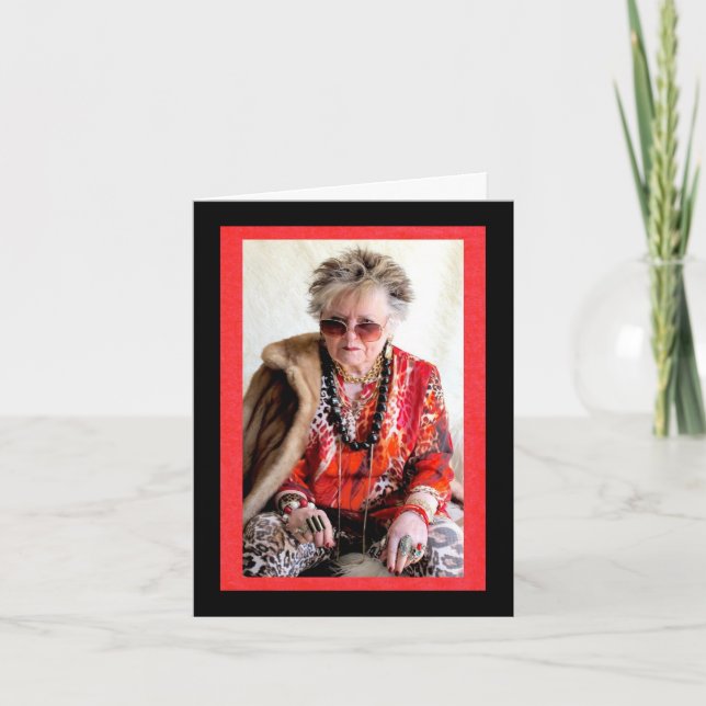 Humourous Using GPS or the Stars Card (Front)