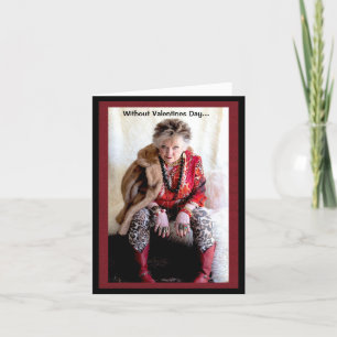 Humourous Valentine's Day Thought Greeting Card