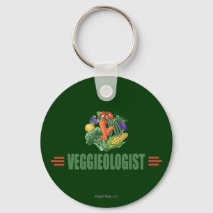 Humourous Vegetarian Keychain