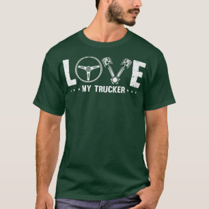 Humourous Vintage Truck Driving Automobile Pickup  T-Shirt