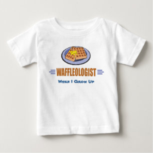 Humourous Waffle Chef Baby T-Shirt