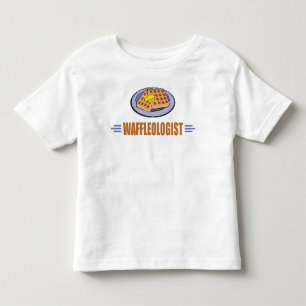 Humourous Waffle Chef Toddler T-shirt