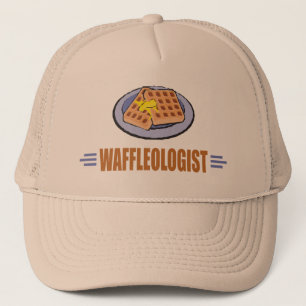Humourous Waffle Chef Trucker Hat