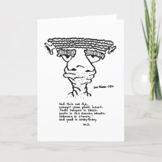 Humourous Well-Read Freak Card 1-6-23