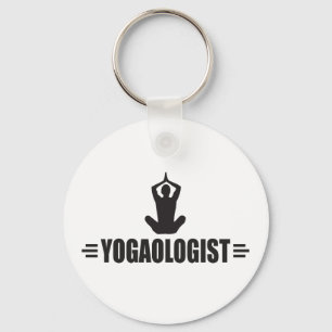 Humourous Yoga Keychain