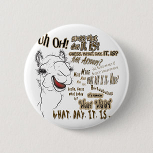 Hump Day Camel 2 Inch Round Button