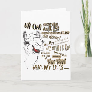 Hump Day Camel Card