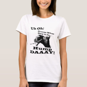 Hump Day Camel in black T-Shirt