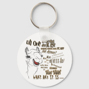 Hump Day Camel Keychain