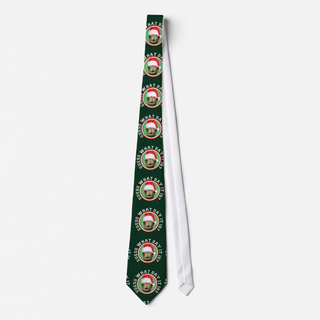 Hump Day Camel Santa Christmas Necktie (Front)