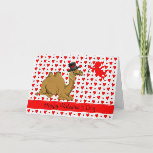 Hump Day Camel Valentine's Day card