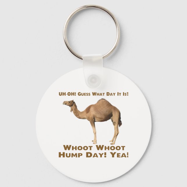 Hump Day Keychain (Front)