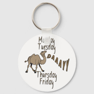 Hump Day Week Days Keychain