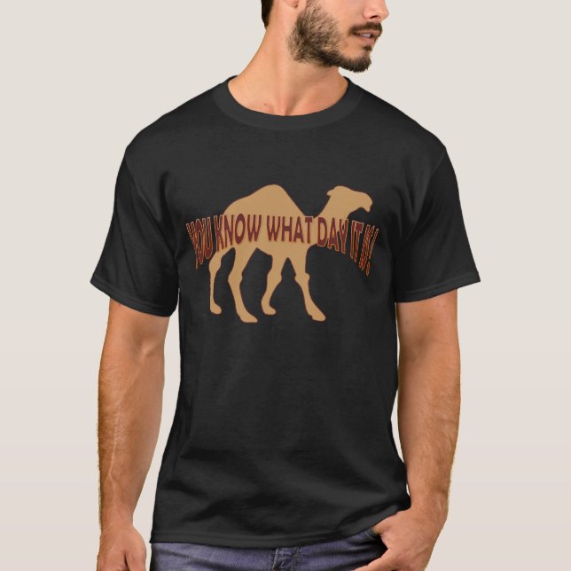 HUMP DAY YOU KNOW WHAT DAY IT IS T-Shirt (Front)