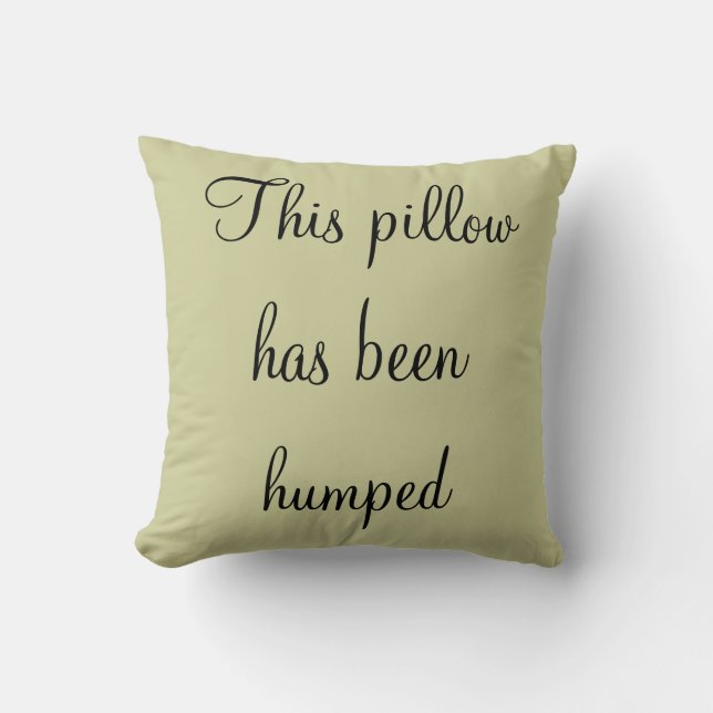 Hump Pillow (Front)