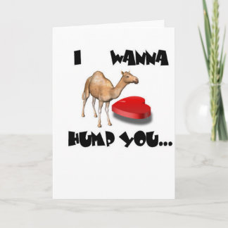 Hump you... card