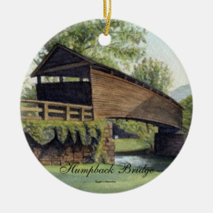 Humpback Bridge Ceramic Ornament