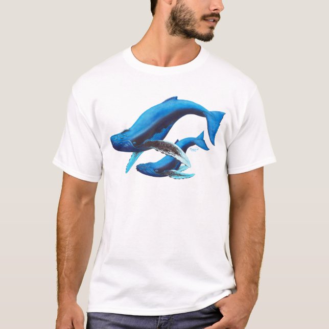 Humpback & Calf T-Shirt (Front)