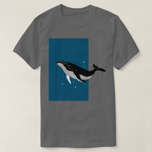 Humpback Whale 15 T-Shirt (Design Front)