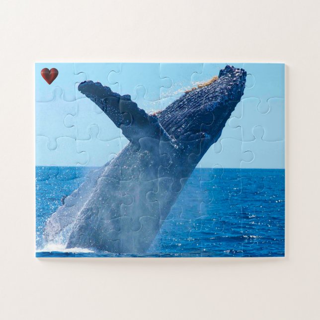 Humpback Whale Alaska Jigsaw Puzzle (Horizontal)