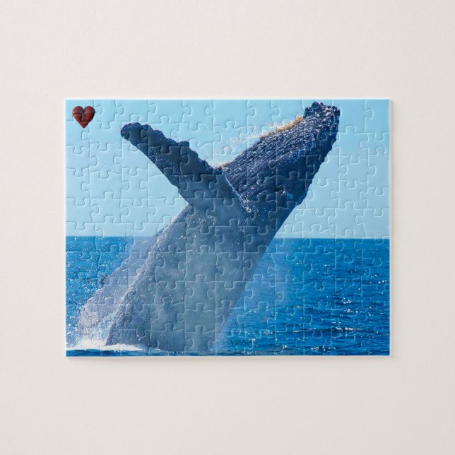 Humpback Whale Alaska Jigsaw Puzzle (Horizontal)