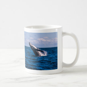 Humpback Whale Breach Coffee Mug