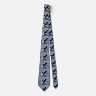 humpback whale breaching tie