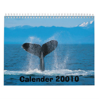 Humpback Whale, Calender 20010 Calendar