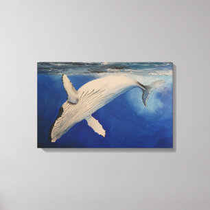 Humpback Whale Canvas Print
