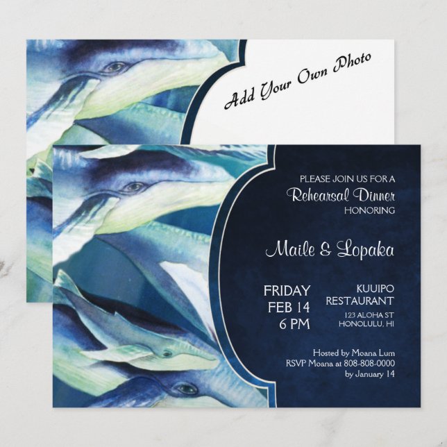 Humpback Whale Invitation (Front/Back)