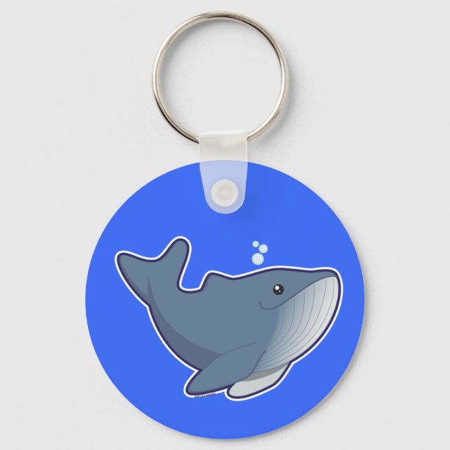 Humpback Whale Keychain (Front)