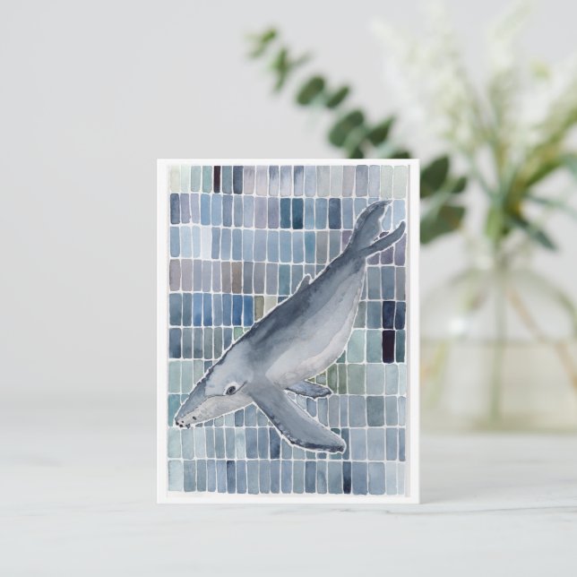 Humpback Whale Postcard (Standing Front)