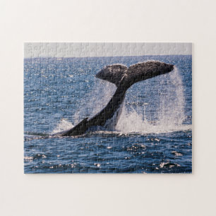 Humpback Whale Tail Fluke Jigsaw Puzzle