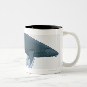 Humpback Whale Two-Tone Coffee Mug