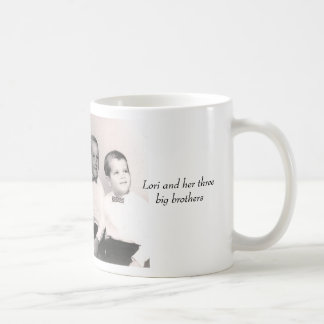 Humphrey, circa 1964, Lori and her threebig bro... Coffee Mug