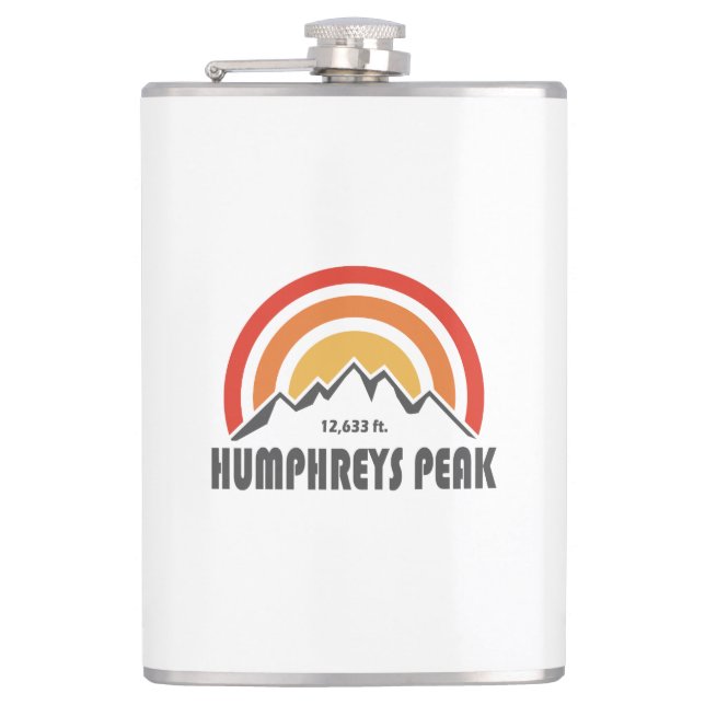 Humphreys Peak Hip Flask (Front)