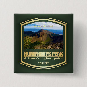 Humphreys Peak (PF) 2 Inch Square Button