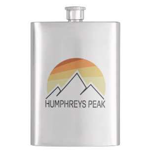 Humphreys Peak Retro Hip Flask