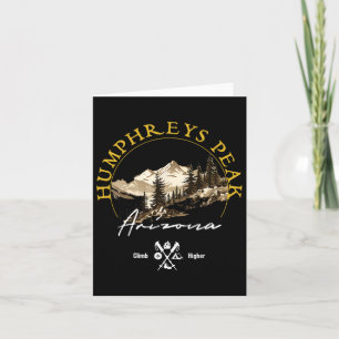 Humphreys Peak Retro Vintage Apparel Humphreys Pea Card