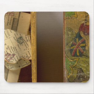 Humphries dissected world map mouse pad