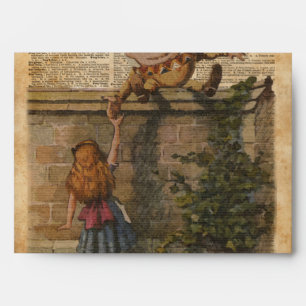 Humpty Dumpty & Alice Vintage Book Illustration Envelopes