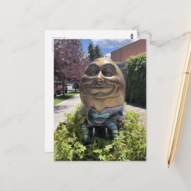 Humpty Dumpty Fairytale Postcard (Front/Back In Situ)