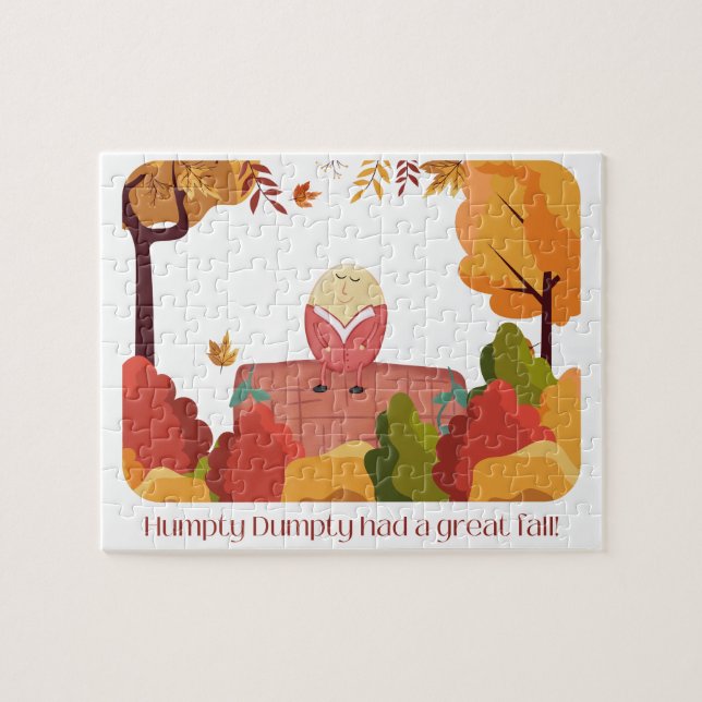 Humpty Dumpty Fall Puzzle (Horizontal)