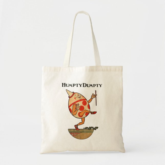 Humpty Dumpty from classic children's book Tote Bag (Front)