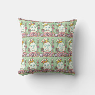 Humpty Dumpty Hearts THROW PILLOW Customize