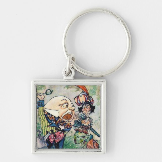 Humpty Dumpty in Wonderland Keychain (Front)