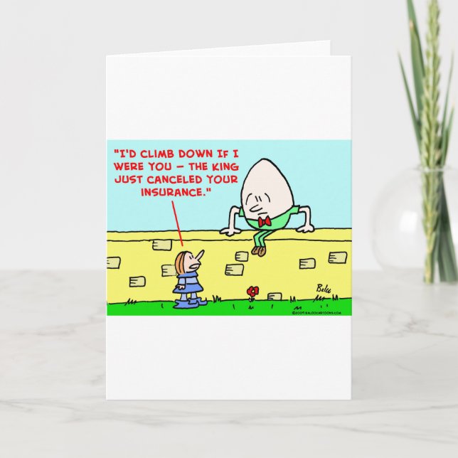 humpty dumpty insurance card (Front)