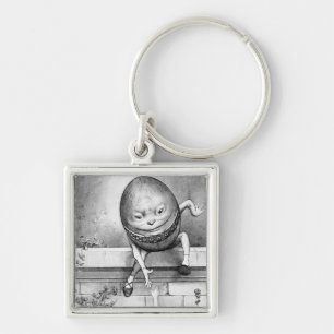 Humpty Dumpty Keychain